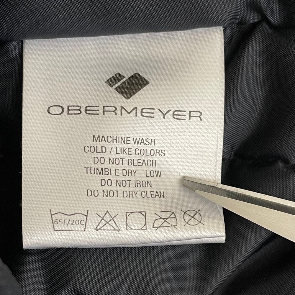 Obermeyer Vest Kid's Size 6 Red Black Plaid Sherpa Full Zip Outdoor Ski Children - Picture 6 of 9